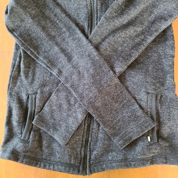 ROXY Dark Grey Hoodie With Zipper - Picture 8 of 14